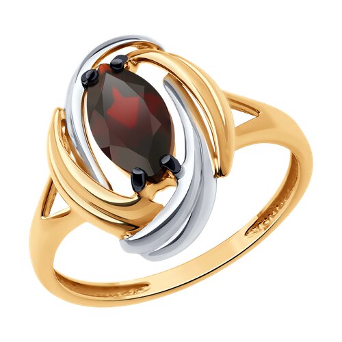 Кольцо Diamant - Золото 585, Гранат (арт. 51-310-02475-2)
