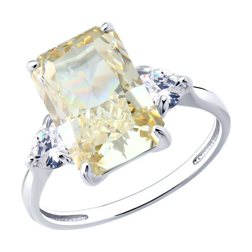 Кольцо SOKOLOV - Серебро 925, Фианит (арт. 94014701)