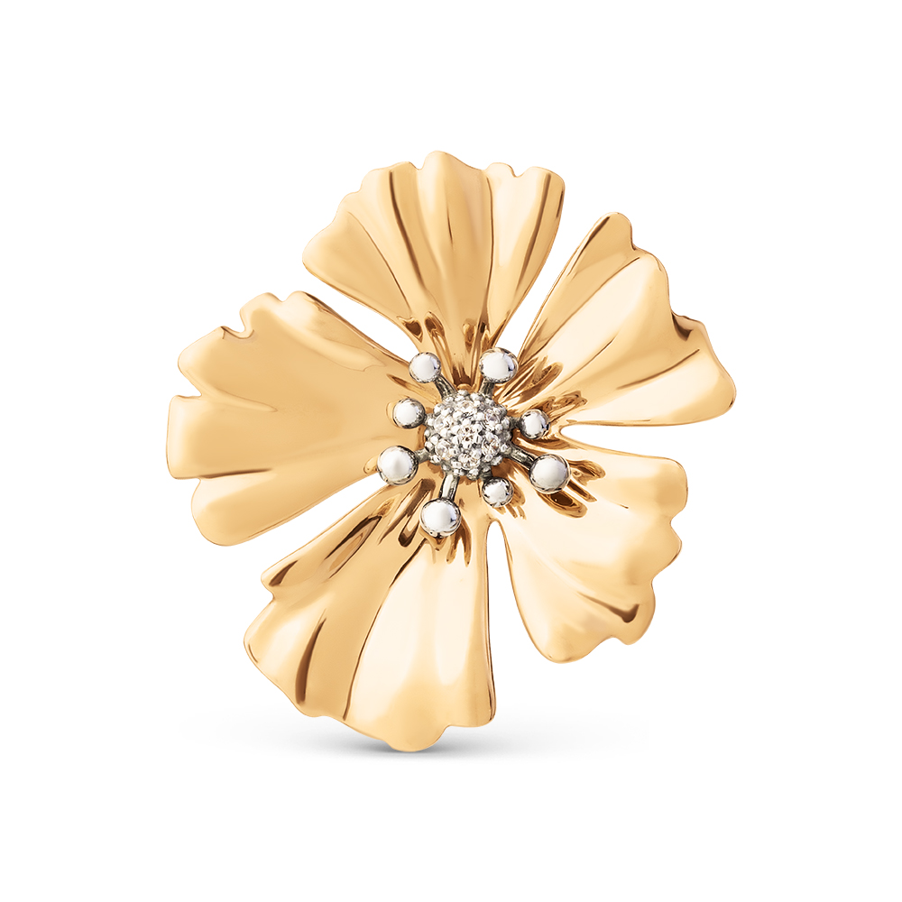 Подвеска ЮФ Династия - Золото 375, Фианит (арт. 802293-5102)