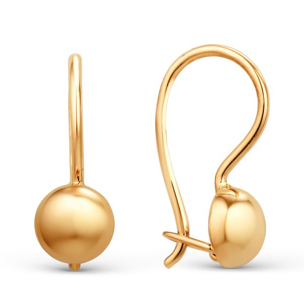 Серьги ЮФ Династия - Золото 585 (арт. 002115-1000)