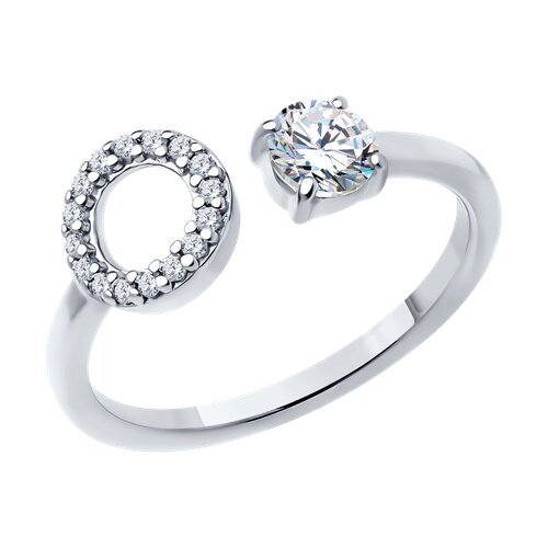 Кольцо SOKOLOV - Серебро 925, Фианит (арт. 94013824)