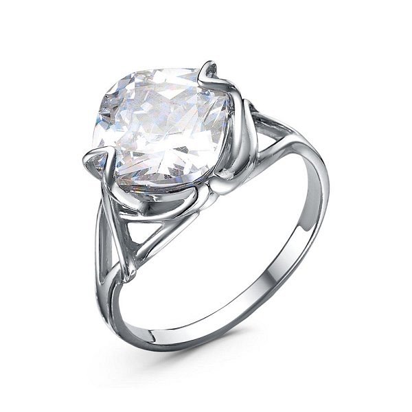 Кольцо Красная пресня - Серебро 925, Фианит (арт. 23815102)