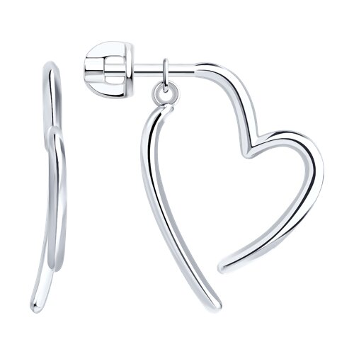 Серьги Diamant - Серебро 925 (арт. 94-122-02340-1)