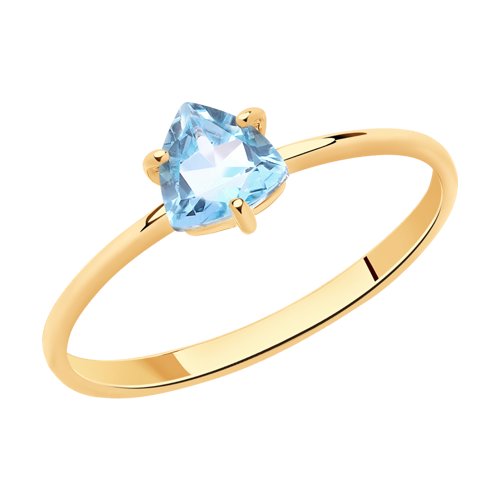 Кольцо SOKOLOV - Золото 585, Топаз (арт. 716115)