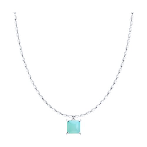 Колье SOKOLOV - Серебро 925, Халцедон (арт. 83070086)