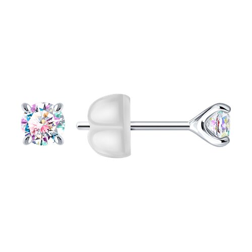 Серьги Diamant - Серебро 925, Фианит (арт. 94-122-02458-1)