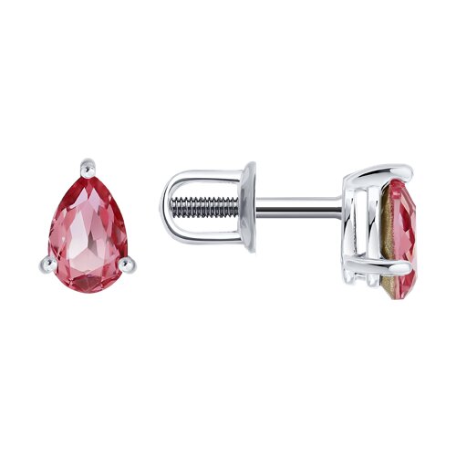 Серьги Diamant - Серебро 925, Кристалл (арт. 94-122-00210-2)