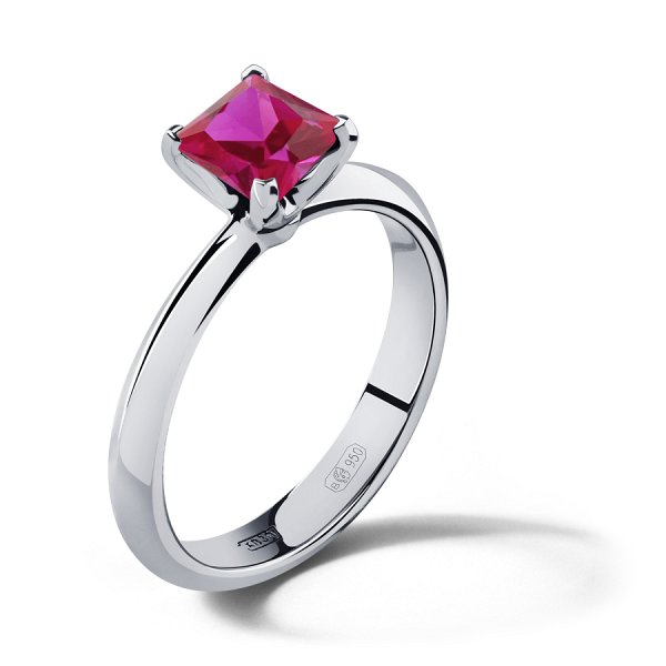 Кольцо Platinum Lab. - Платина 950 (арт. ПК-100Р-01)