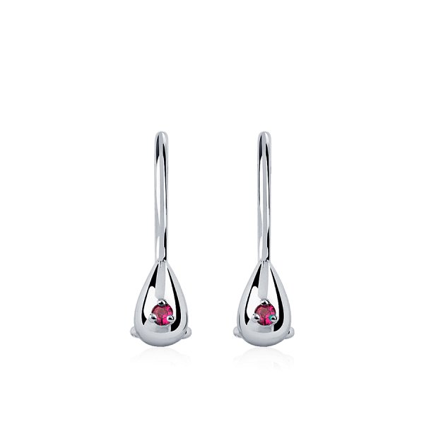 Серьги Platinum Lab. - Платина 950 (арт. ПС-026Р-01)