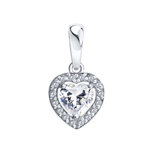 Подвеска SOKOLOV - Золото 585, Фианит (арт. 036883-3)