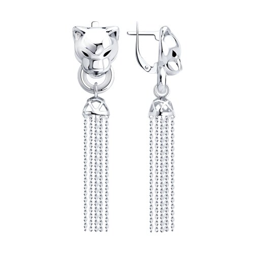 Серьги SOKOLOV - Серебро 925, Эмаль (арт. 94027341)