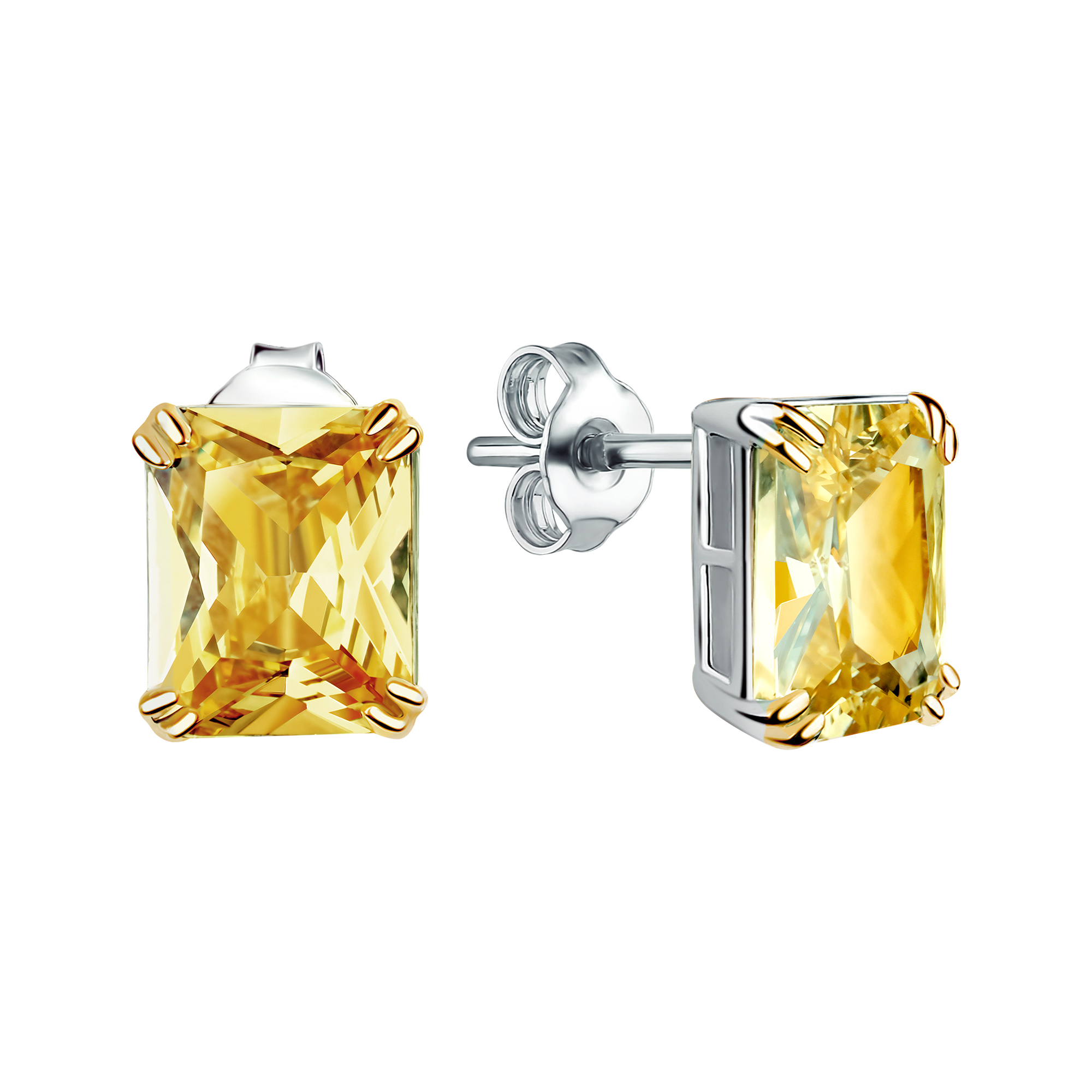 Серьги Talant - Серебро 925, Фианит (арт. 12-7М-0005-17445)