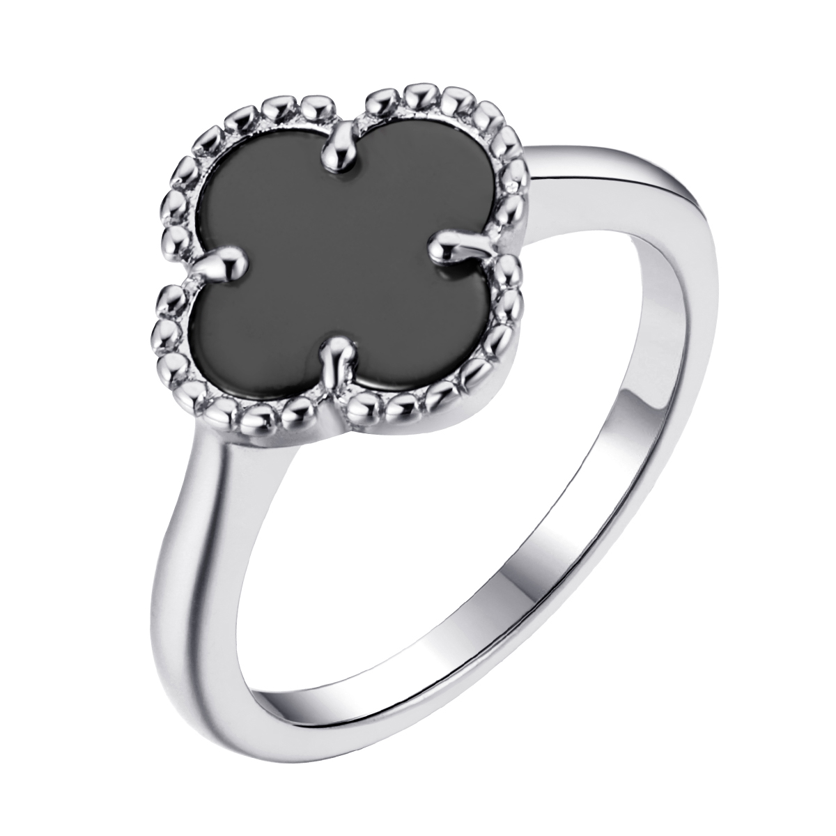 Кольцо FRESH - Серебро 925, Керамика (арт. TC-R01968-B-W-X-X-X)