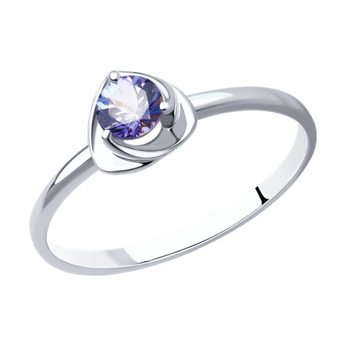 Кольцо SOKOLOV - Серебро 925, Танзанит (арт. 92012120)