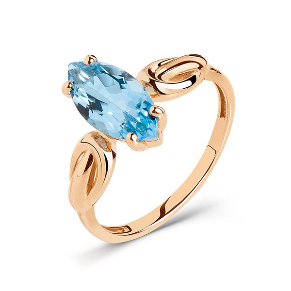 Кольцо ЮФ Династия - Золото 375, Синтетический ситалл (арт. 005401-5310)