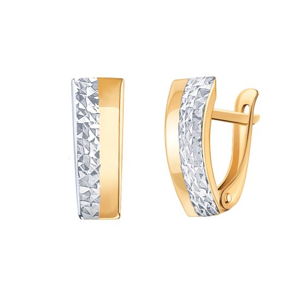 Серьги Атолл - Золото 585 (арт. 20194а-1)