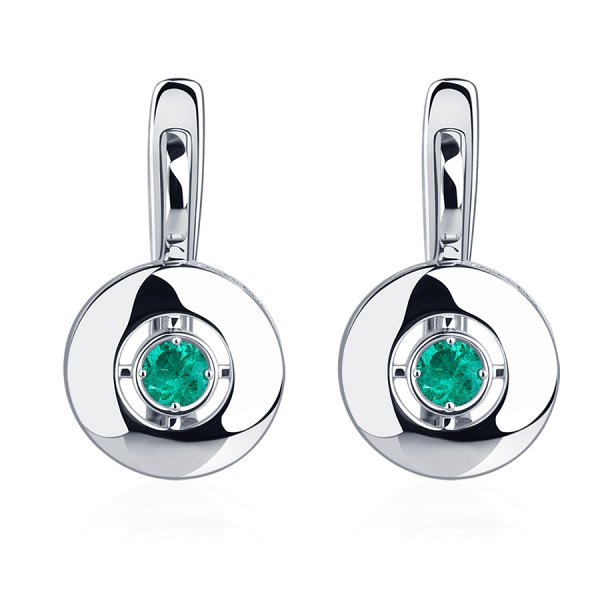 Серьги Platinum Lab. - Платина 950 (арт. ПС-033И-01)