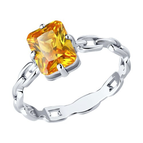 Кольцо SOKOLOV - Серебро 925, Фианит (арт. 94014228)