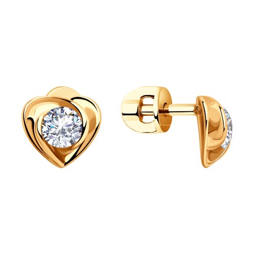 Серьги SOKOLOV - Серебро 925, Фианит (арт. 93020914)