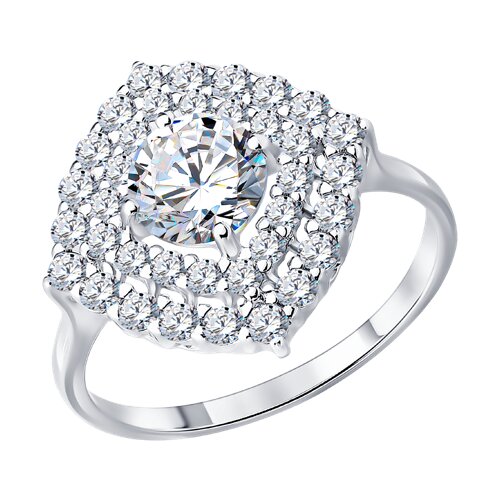 Кольцо Diamant - Серебро 925, Фианит (арт. 94-110-02397-1)