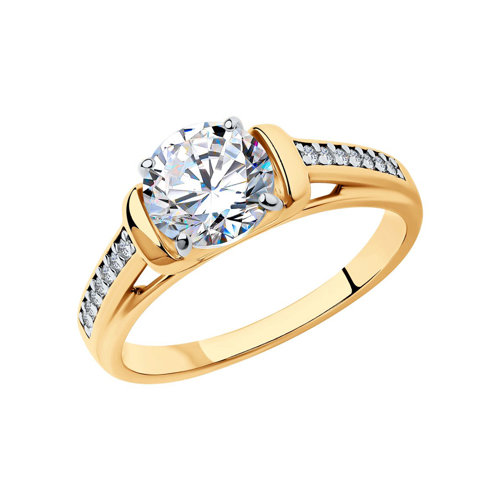 Кольцо SOKOLOV - Серебро 925, Фианит (арт. 93010789)