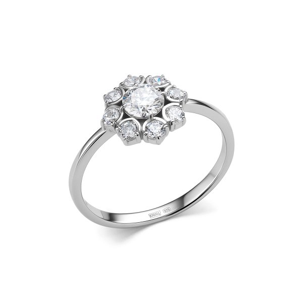 Кольцо Дар - Серебро 925, Фианит (арт. К-5175рс1612800)
