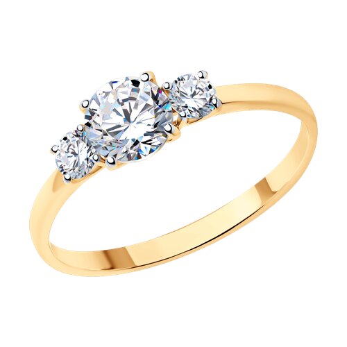 Кольцо SOKOLOV - Серебро 925, Фианит (арт. 93011093)