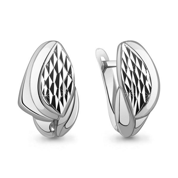 Серьги Аквамарин - Серебро 925 (арт. 33403.5)