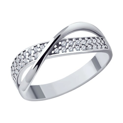 Кольцо SOKOLOV - Серебро 925, Фианит (арт. 94013821)