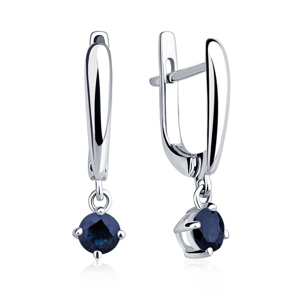 Серьги Platinum Lab. - Платина 950 (арт. ПС-086С-01)