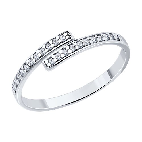 Кольцо SOKOLOV - Серебро 925, Фианит (арт. 94013703)