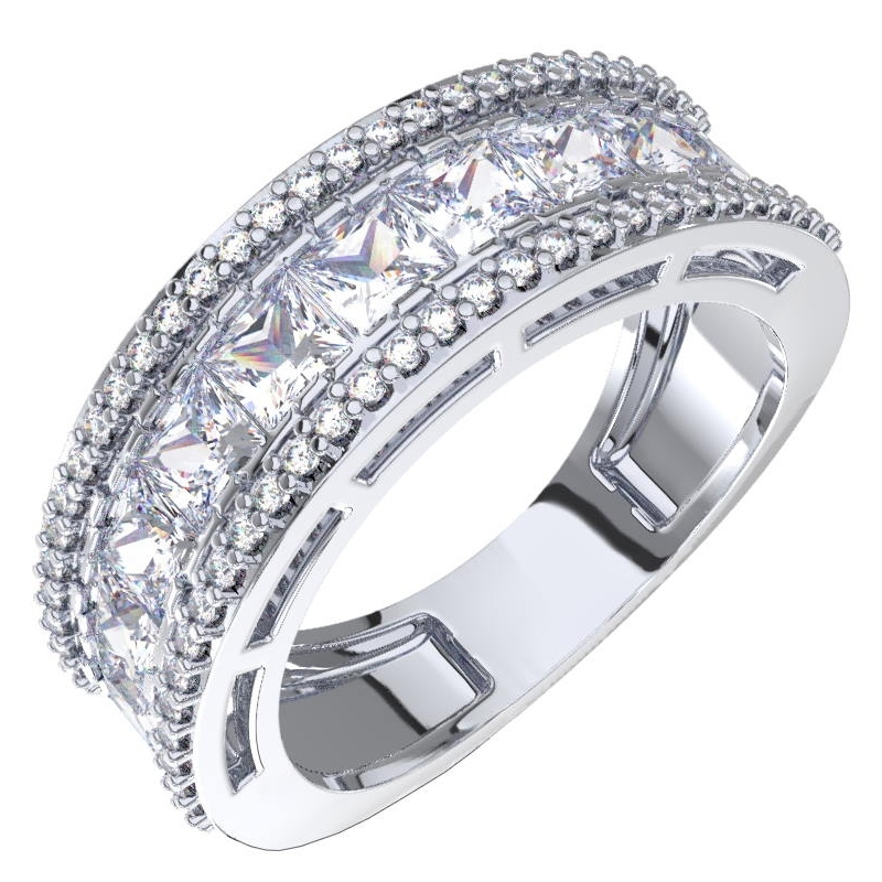 Кольцо POKROVSKY - Серебро 925, Фианит (арт. 1101664-00775)