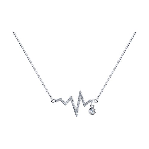 Колье SOKOLOV - Серебро 925, Фианит (арт. 94070340)