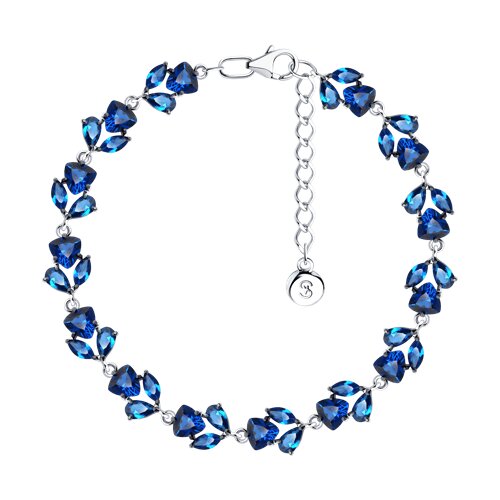 Браслет SOKOLOV - Серебро 925, Фианит (арт. 94051047)