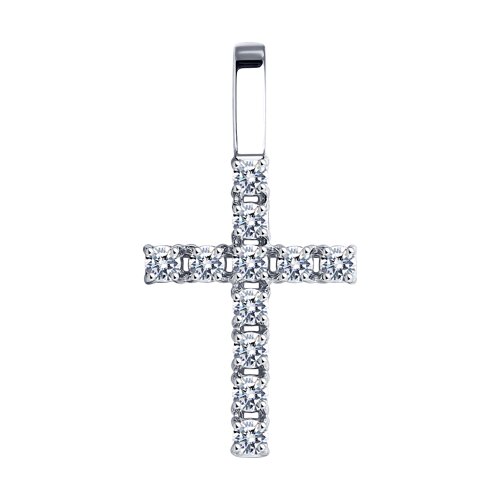 Подвеска Diamant - Золото 585, Фианит (арт. 52-130-01652-1)
