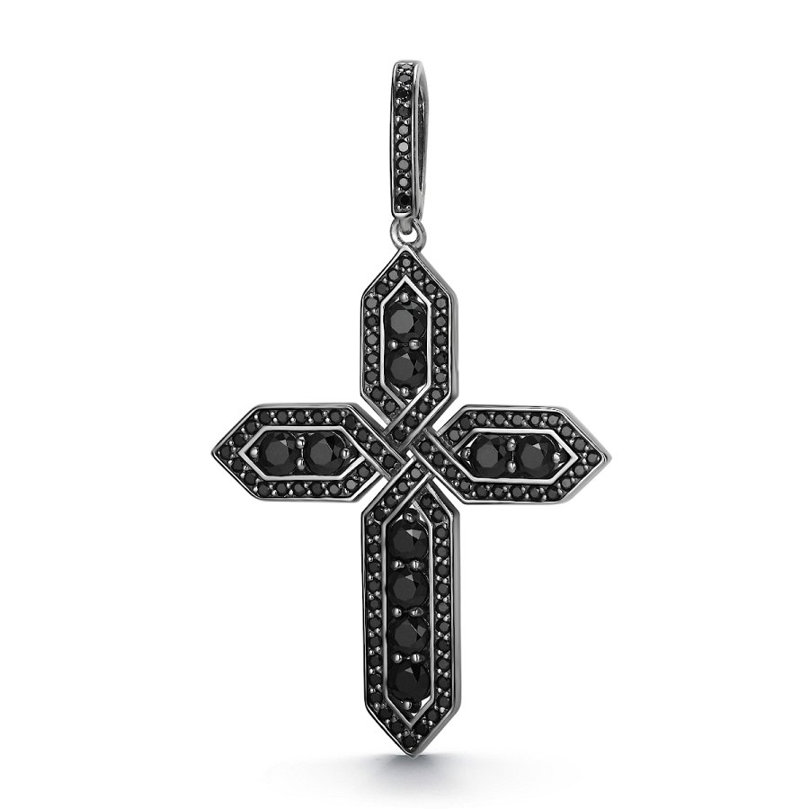 Подвеска Дар - Серебро 925, Шпинель (арт. П-2605чрс416)