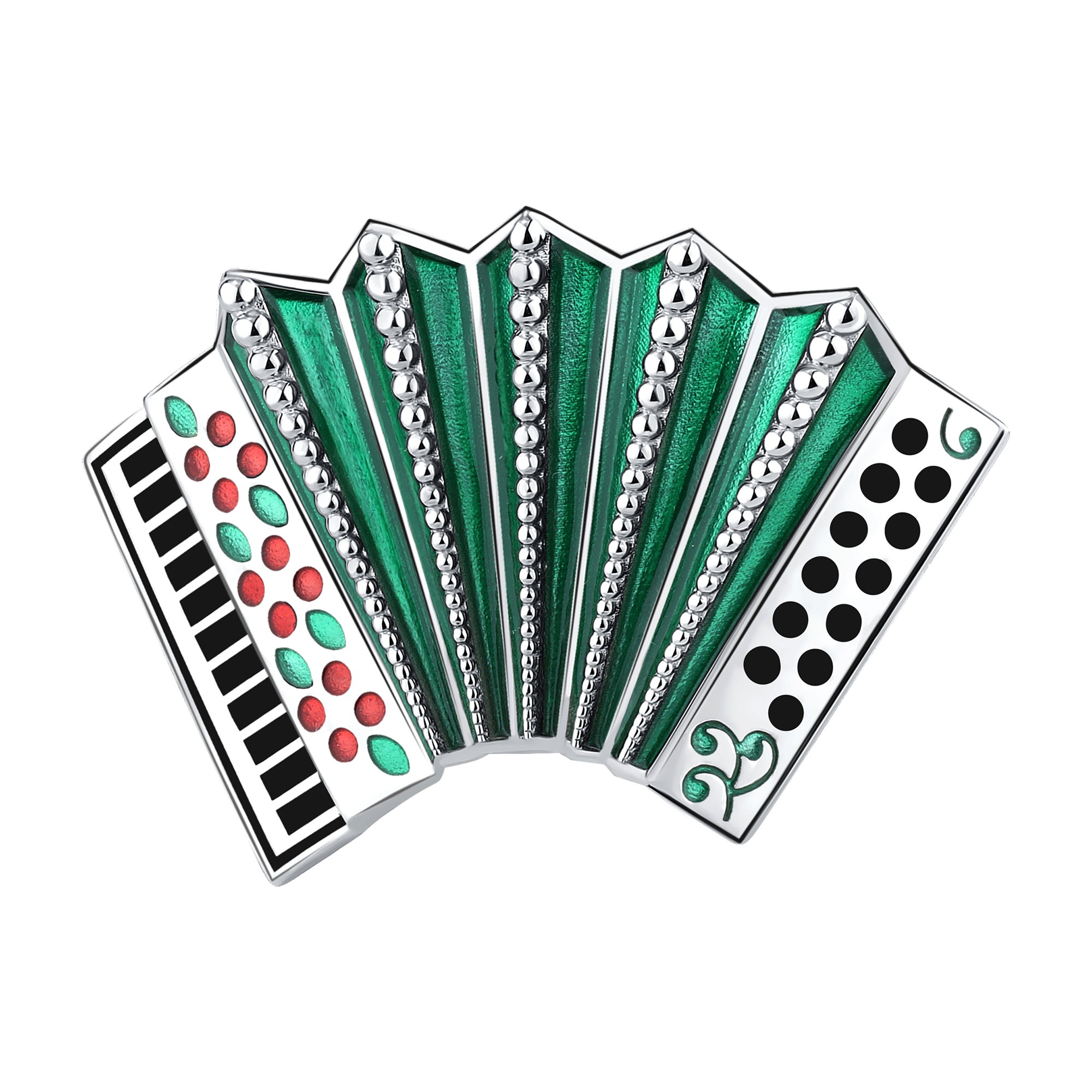 Брошь Talant - Серебро 925, Эмаль (арт. 60-79-0000-17362)