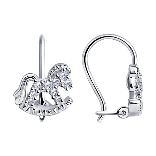 Серьги Diamant - Серебро 925, Фианит (арт. 94-120-00988-1)