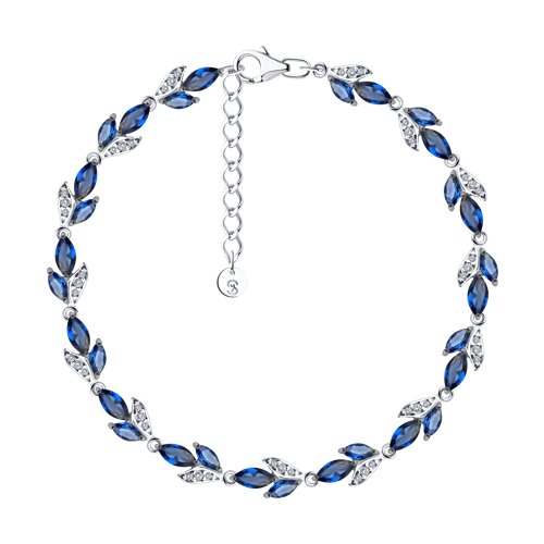 Браслет SOKOLOV - Серебро 925, Фианит (арт. 94051189)