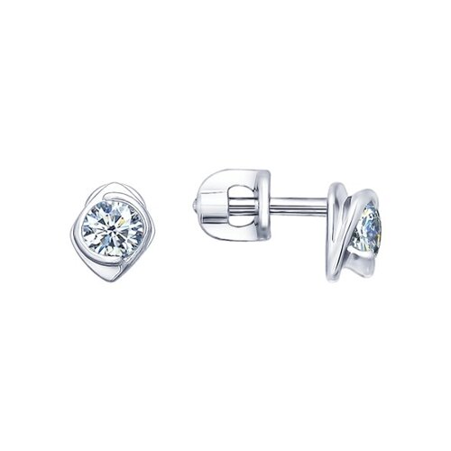 Серьги SOKOLOV - Серебро 925, Фианит (арт. 94021692)