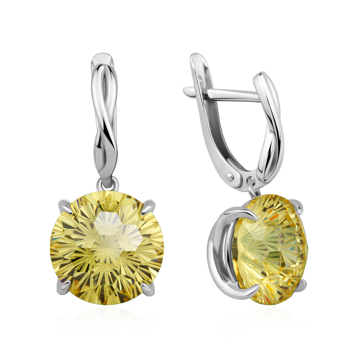 Серьги KRASNOE - Серебро 925, Фианит (арт. 2340201539-50)