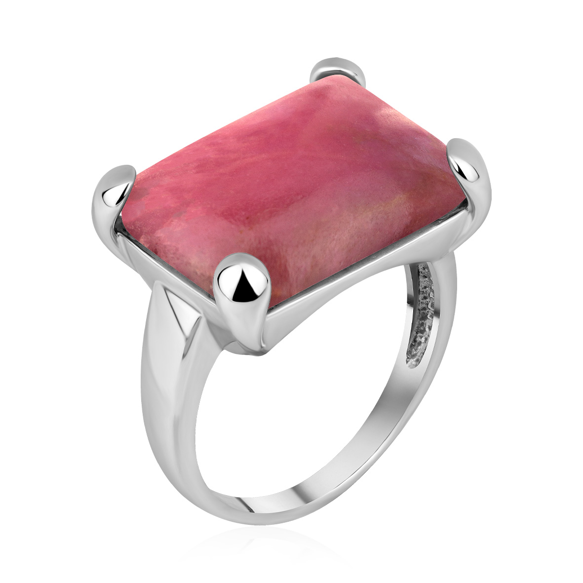 Кольцо KRASNOE - Серебро 925, Родонит (арт. 1340456355)
