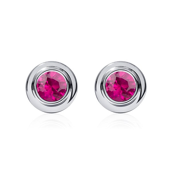 Серьги Platinum Lab. - Платина 950 (арт. ПС-020Р-07)