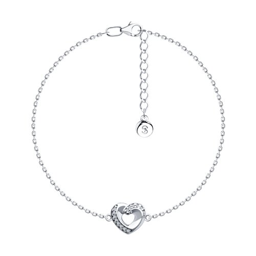 Браслет SOKOLOV - Серебро 925, Фианит (арт. 94050916)