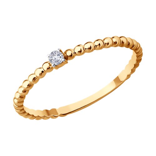 Кольцо Diamant - Золото 585, Фианит (арт. 51-110-01351-1)