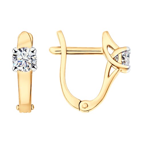 Серьги SOKOLOV - Серебро 925, Фианит (арт. 93022377)