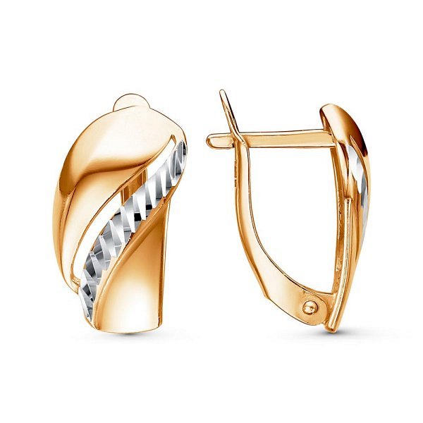 Серьги Красная пресня - Серебро 925 (арт. 33014187-5)