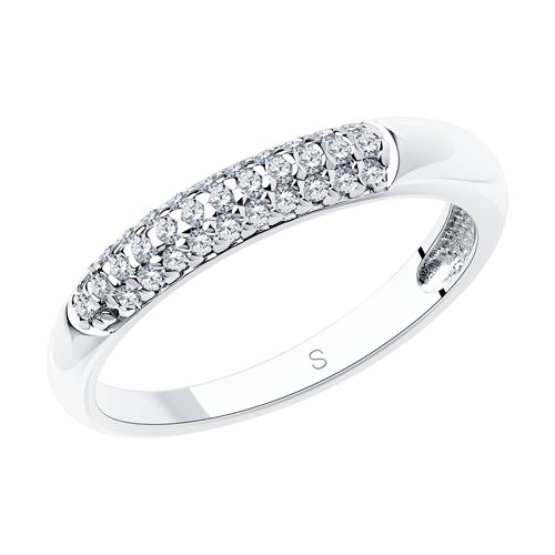 Кольцо SOKOLOV - Серебро 925, Фианит (арт. 94012664)