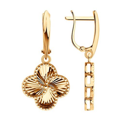 Серьги Diamant - Золото 585 (арт. 51-121-02970-1)