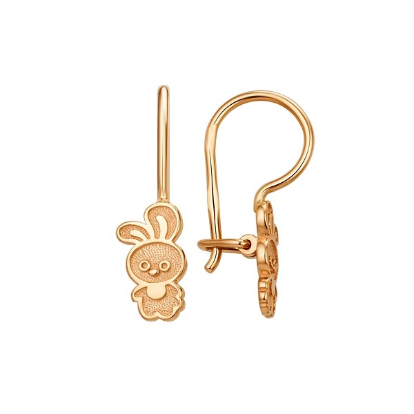 Серьги ЮФ Династия - Золото 585 (арт. 016822-1000)